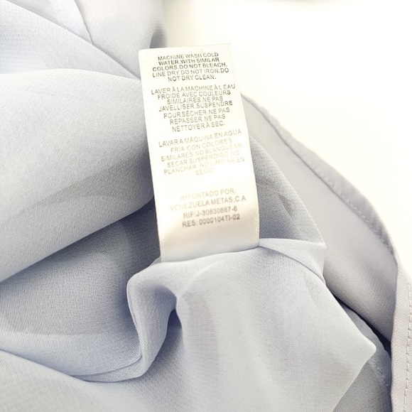 Dynamite Light Violet Drawstring Waist Shirt Dress Size Small - Picture 11 of 11